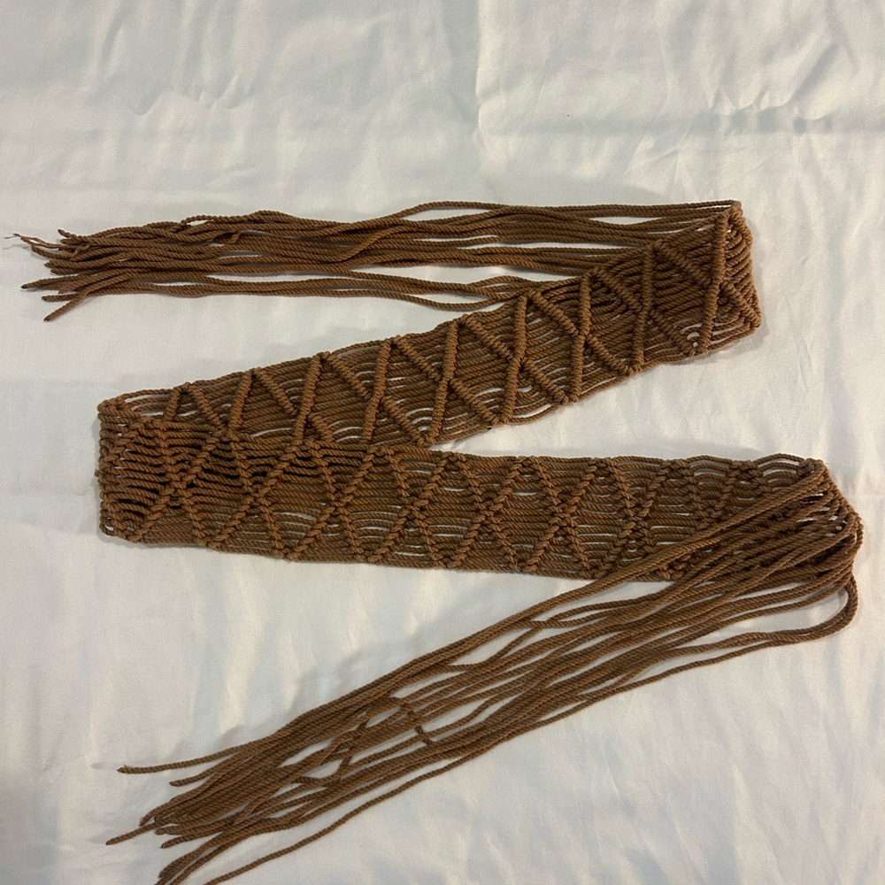 Macramé Boho Belt